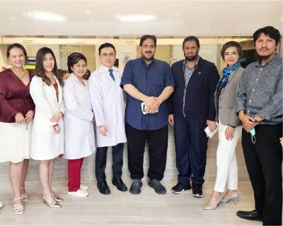 ยินดีต้อนรับการกลับมาเยือน Dr. Abdullah bin Dhaif  Allah  Almutere  President of  SAUDI THAI BUSINESS CENTER  