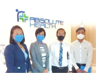 ศูนย์การแพทย์บูรณาการแอ็บโซลูท เฮลธ์  ต้อนรับ Mr .Heng Sovannarith ท่านทูตพาณิชย์กัมพูชาประจำประเทศไทย  